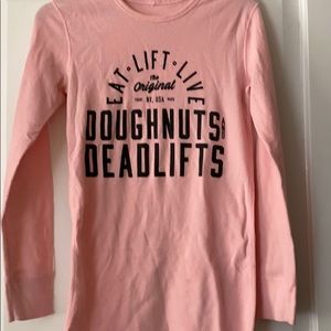 Doughnuts and deadlifts thermal.